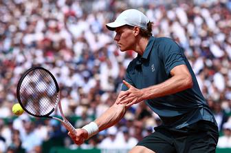 Sinner poleg Monte Carla osvojil tudi številko 1 na svetu