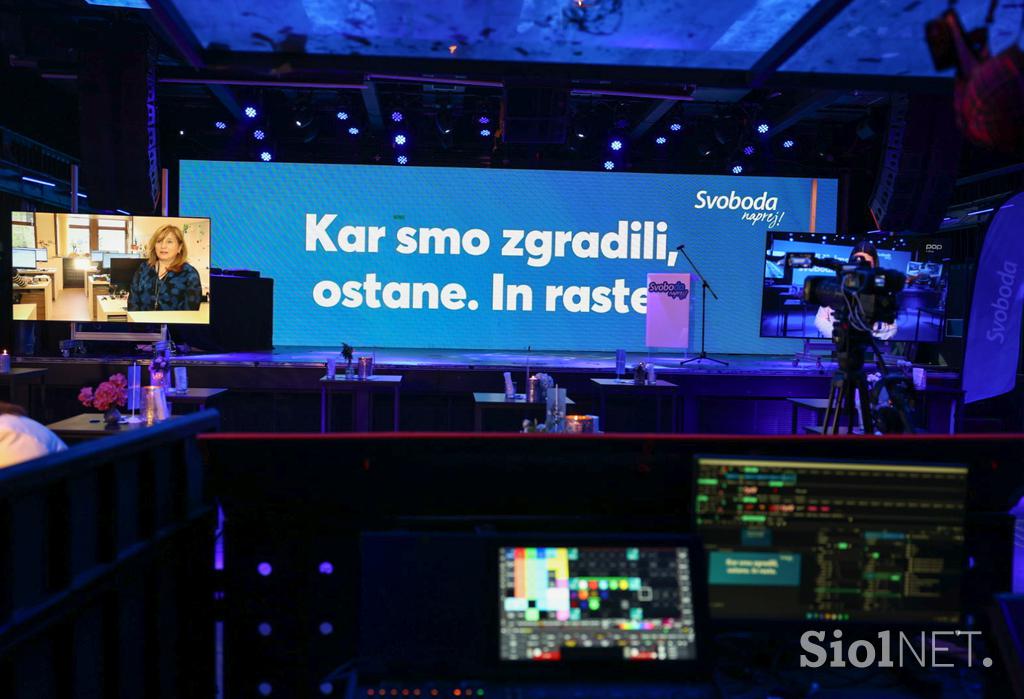 Volilni štab stranke Svoboda.