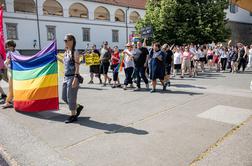 V Mariboru parada ponosa: skupina protestnikov skušala izzvati konflikt