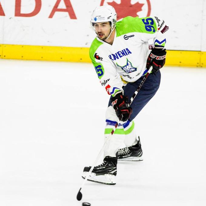slovenska hokejska reprezentanca Aleksandar Magovac | Foto: HZS/Drago Cvetanovič
