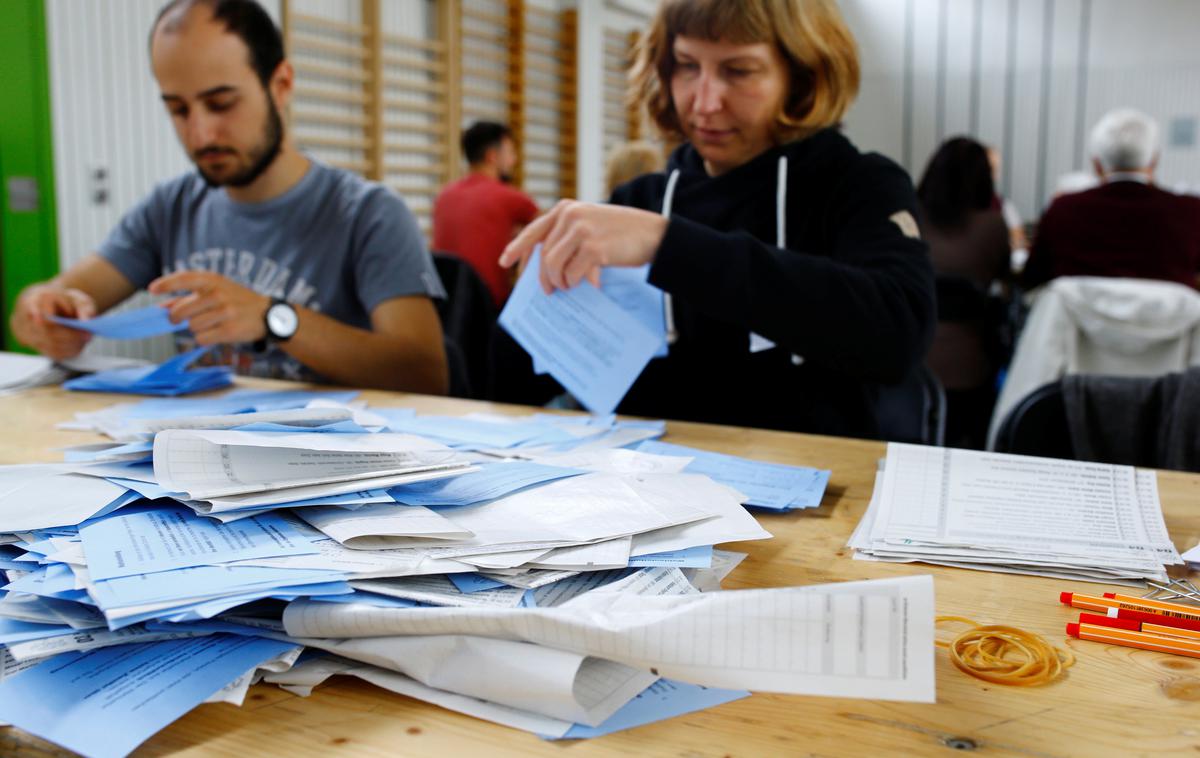 Volitve v Švici | Na parlamentarnih volitvah v Švici je veliki met uspel Zelenim. | Foto Reuters