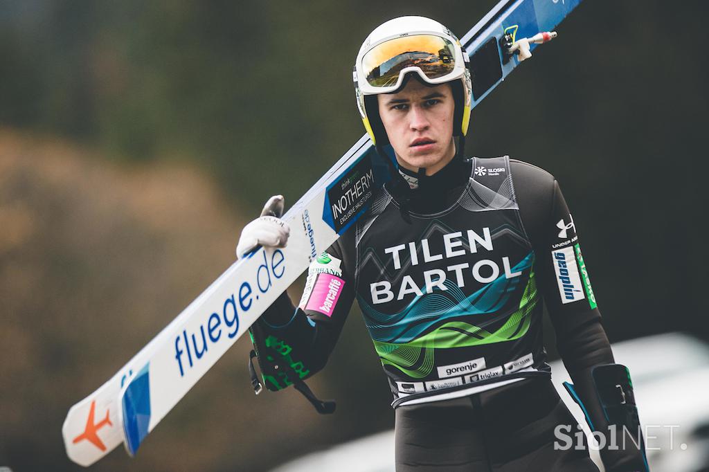 Skakalci trening Planica