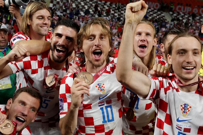 SP Hrvaška bron Luka Modrić | Luka Modrić ima s Hrvaško vsaj še en veliki cilj – ligo narodov. | Foto Guliver Image