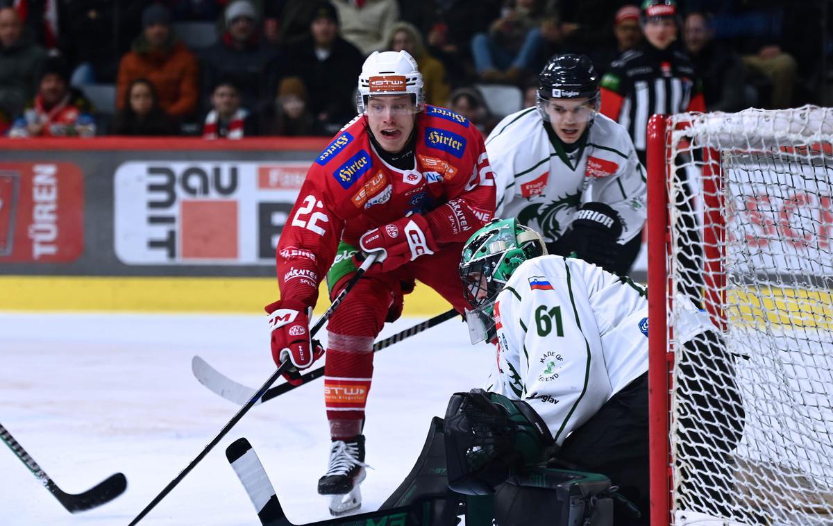 KAC Celovec : Hk Olimpija | Olimpija je na gostovanju v Celovcu izgubila šestič zapored. | Foto EC-KAC/Florian Pessentheiner