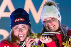 Po poškodbi Vonn ni več dvoma: Shiffrin in Johnson v prvi ameriški postavi ekipne tekme