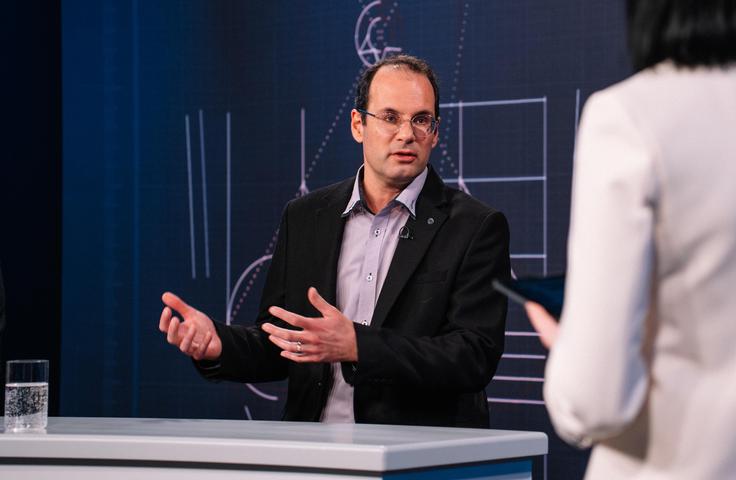 Politični analitik Gorazd Kovačič.  | Foto: Jan Lukanović