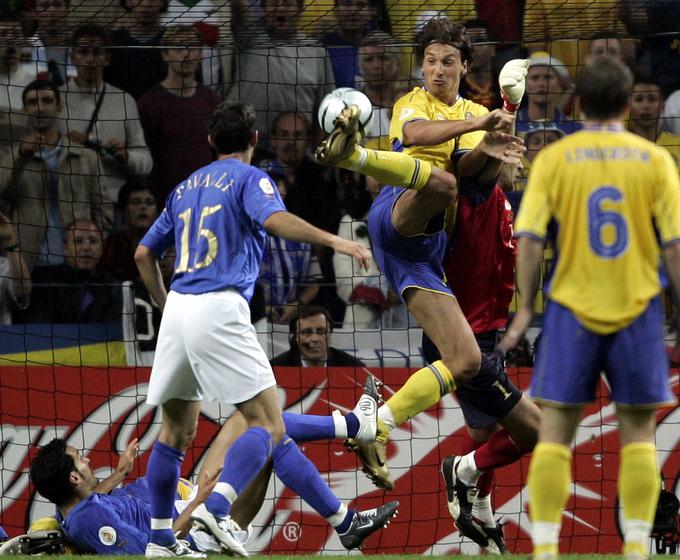 Leta 2004 je spektakularno zadel proti Italiji. | Foto: 