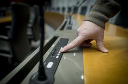 LMŠ, SD, Levica in SAB v DZ vložile predlog za tajno glasovanje poslancev na daljavo