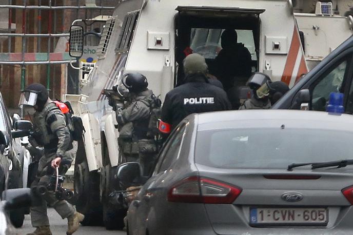 Bruselj aretacija Salaha Abdeslama | Foto Reuters