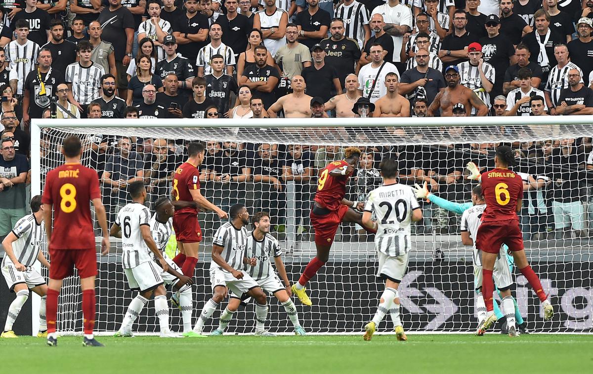 Juventus : Roma, serie A | Sobotni obračun med Juventusom in Romo se je končal z remijem 1:1. | Foto Reuters
