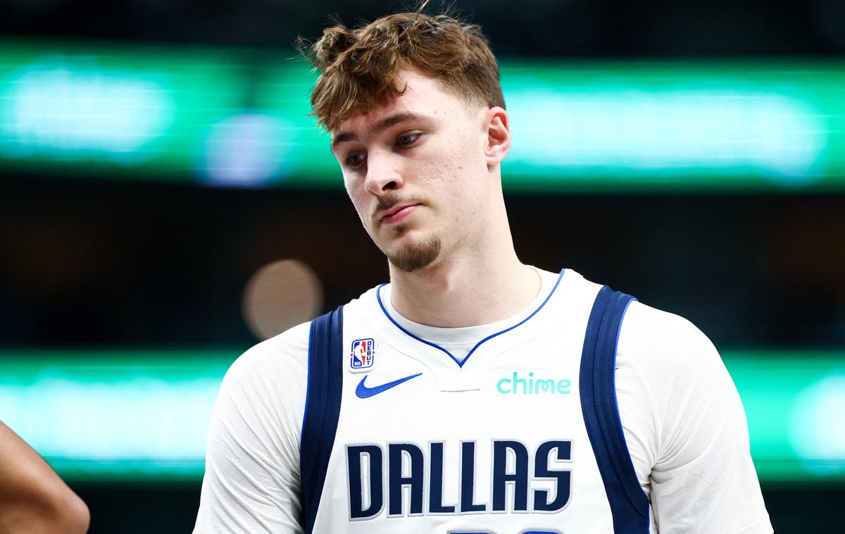 Cooper Flagg | Cooper Flagg je na prvi tekmi dosegel deset točk in deset skokov, polje asistenc pa je ostalo prazno. | Foto Reuters