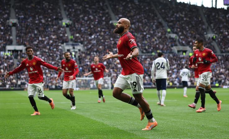 Bryan Mbeumo je zadel za vodstvo z 1:0. | Foto: Reuters