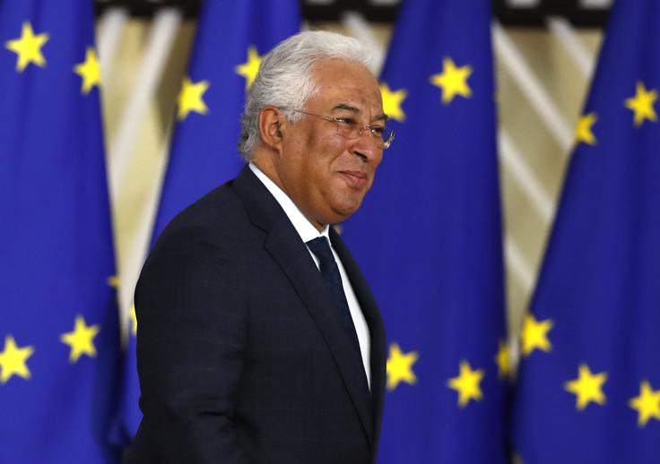 Nekdanjemu socialističnemu portugalskemu premierju Antoniu Costi (na fotografiji) naj bi se nasmihalo vodenje Evropskega sveta. Evropski svet je v zadnjem petletnem mandatu vodil belgijski liberalec Charles Michel. | Foto: Reuters