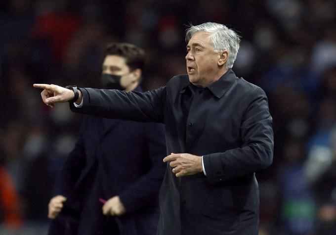 Carlo Ancelotti verjame, da bi lahko Real 9. marca s pomočjo navijačev vrnil PSG milo za drago in napredoval med najboljših osem v Evropi. | Foto: Reuters