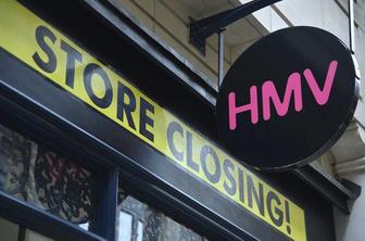Do konca meseca bodo prodali vse trgovine HMV