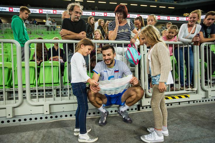 Odlični odbojkar je tudi ponosni oče dveh hčera. | Foto: Grega Valančič / Sportida