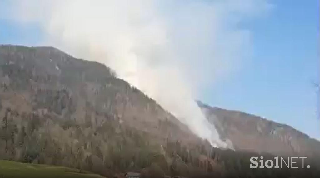 Potoška gora požar
