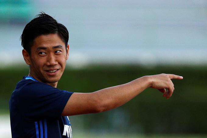 Shinji Kagawa je že dolgo časa uveljavljeno ime v evropskem nogometu. | Foto: Reuters