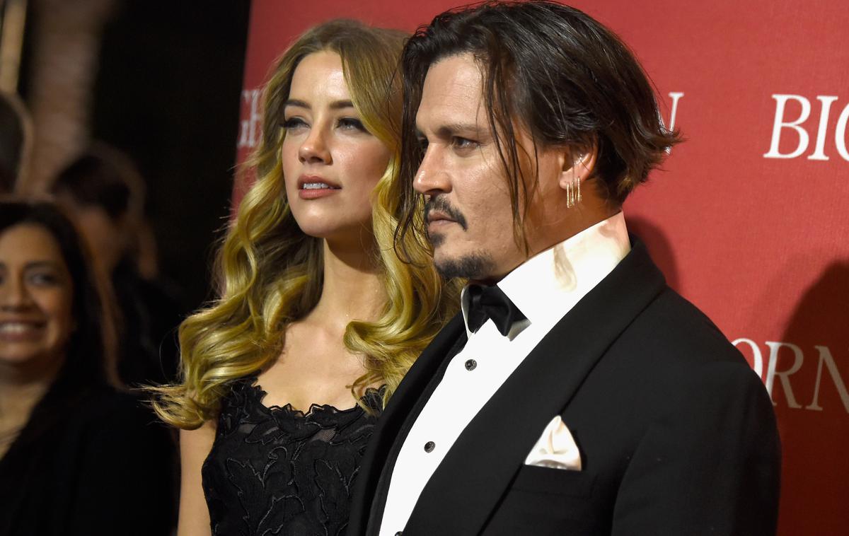Johnny Depp in Amber Heard | Foto Getty Images