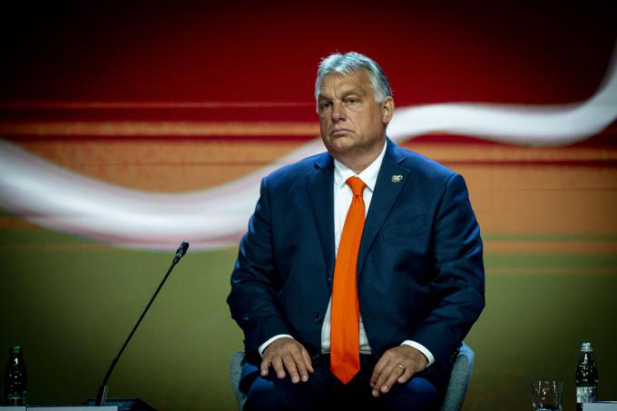 Madžarski premier Viktor Orban je zatrdil, da je demokracija na Madžarskem ravno tako dobra kot v Italiji ali Nemčiji in izpolnjuje vse evropske standarde na tem na področju. | Foto: Ana Kovač