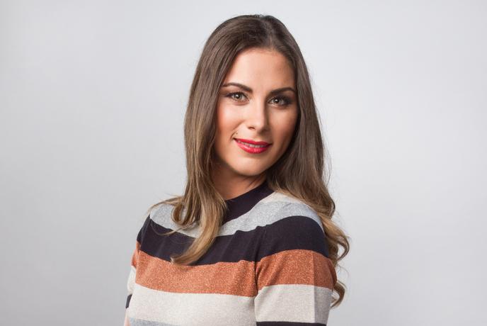 Ajda Mlakar je nova napovedovalka vremena na Planet TV
