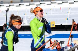 Biatlonke v pričakovanju vremenskega obrata: "To bo velik izziv za serviserje"