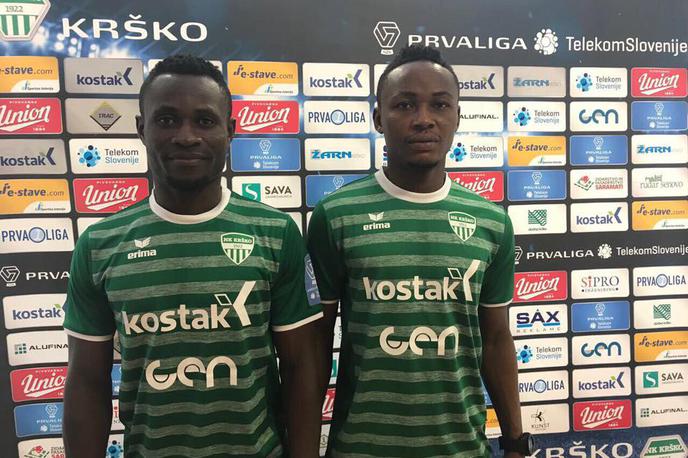 Mensah Samuel Koney, Stephen Wiredu | Mensah Samuel Koney in Stephen Wiredu v dresih Krškega | Foto NK Krško