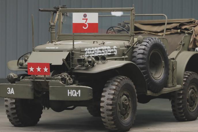 Dodge George Patton |  Generalu Pattonu so to vozilo po njeg0vih željah predelali leta 1944 v Angliji. | Foto WorldWideAuctioneers