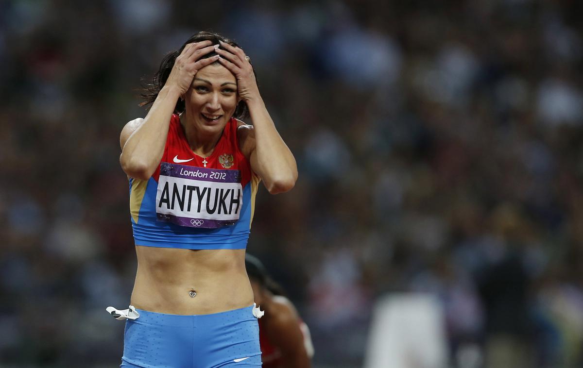 Natalija Antjuh | Boi nekdanja ruska atletinja Natalija Antjuh zaradi zlorabe dopinških pravil ostala brez zlate olimpijske medalje iz Londona?  | Foto Reuters