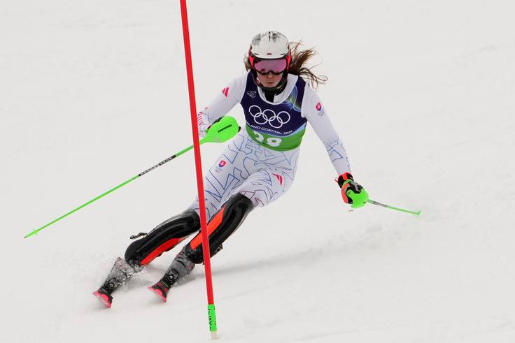 Petra Vlhova je odstopila. | Foto: Guliverimage