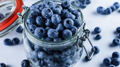 Recept: borovnice z baziliko