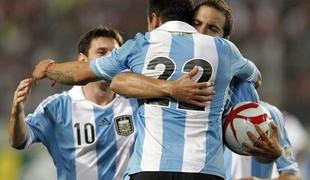 Nerazpoložena Argentina komaj rešila točko