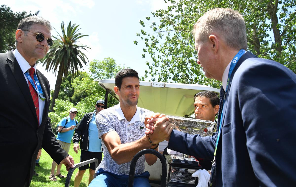 Craig Tiley | Direktor Odprtega prvenstva Avstralije Craig Tiley vztraja pri tem, da morajo vsi teniški igralki, ki bodo nastopili na uvodnem grand slamu sezone, biti cepljeni.  | Foto Guliverimage