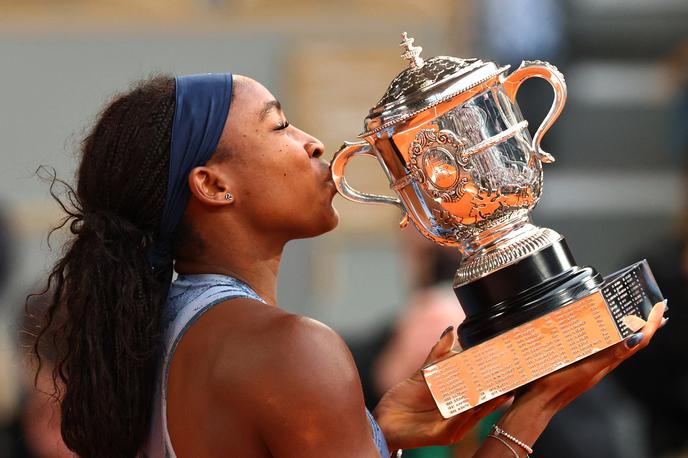 Coco Gauff | Coco Gauff je uporabilo posebeno metodo, da se je motivirala za veliko zmago. | Foto Reuters