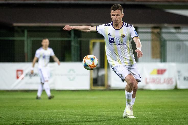 Na povratni tekmi polfinala pokala Slovenije je dosegel evrogol v Fazaneriji. | Foto: Blaž Weindorfer/Sportida