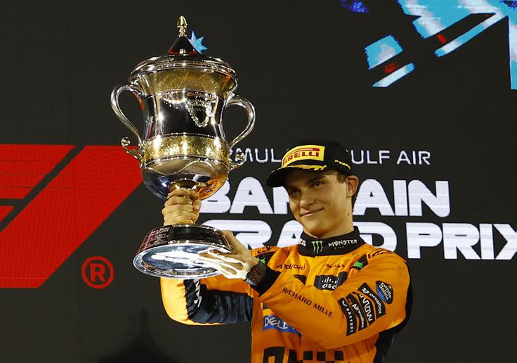 Oscar Piastri je dosegel svojo četrto zmago v formuli ena. | Foto: Reuters