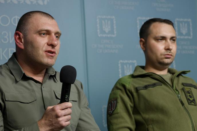 Vasil Maljuk in Kirilo Budanov | Vodja ukrajinske obveščevalne službe SBU je Vasil Maljuk (levo), vodja vojaške obveščevalne službe GUR pa Kirilo Budanov. | Foto Guliverimage