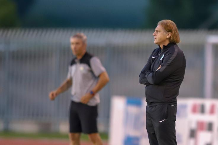 Z igrami avtorja dveh golov in dveh asistenc na zadnjih dveh tekmah je seveda zadovoljen tudi trener Safet Hadžić. | Foto: Jurij Vodušek/Sportida