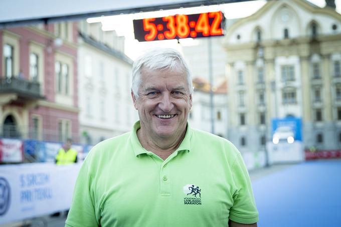 Na letošnjem ljubljanskem maratonu ne bo druženja, opozarja direktor ljubljanskega maratona Gojko Zalokar.  | Foto: Ana Kovač