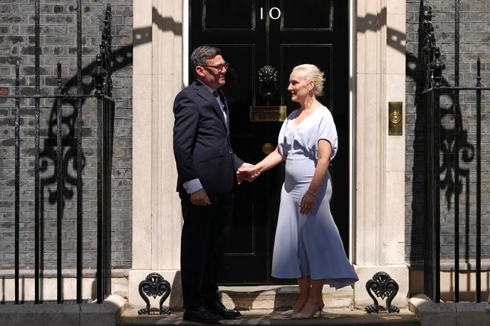 Marie-France van Heel, Andy Burnham | Foto Guliverimage