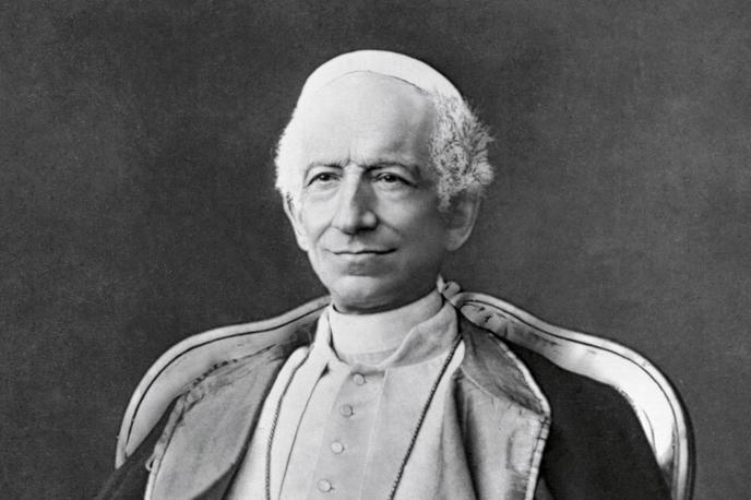 Leon XIII. | Papež Leon XIII. je najbolj znan, ker je oblikoval družbeni nauk Cerkve. | Foto Wikimedia Commons