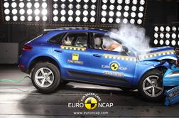 Euro NCAP: prvič so varnostno testirali in razbili porscheja (video)
