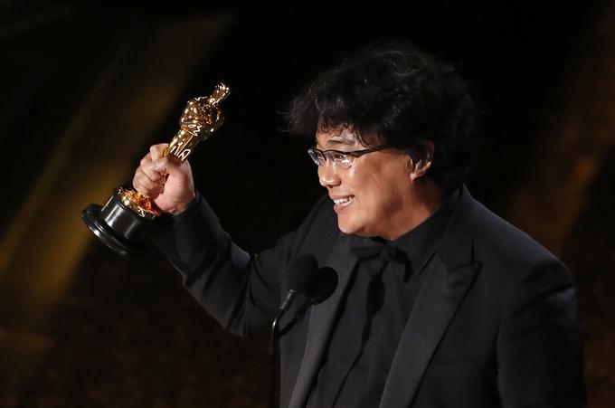 Bong Joon Ho, režiser in soscenarist filma Parazit, velikega zmagovalca letošnjih Oskarjev | Foto: Reuters