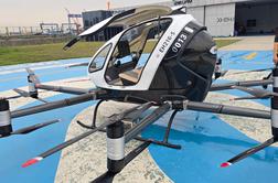 Slovenec v samoletečem taksiju brez pilota: v Evropi fantazija, za Kitajce že realnost