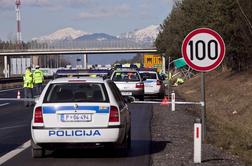 V nesreči na gorenjski avtocesti umrl 52-letnik