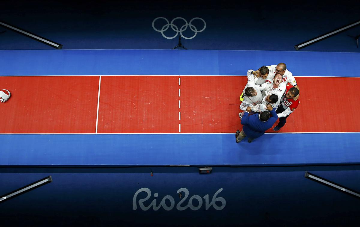 sabljanje Rio Rusija | Foto Reuters