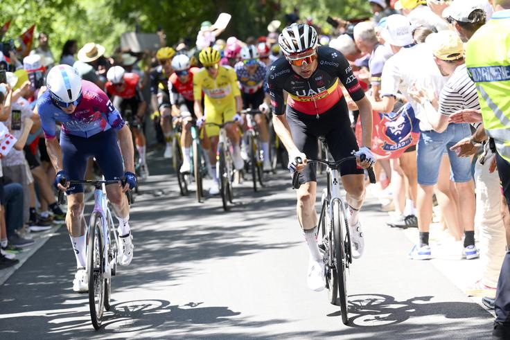 Tim Wellens je v 6. etapi nosil dres državnega prvaka, danes pa bo spet v pikčasti majici. | Foto: Guliverimage