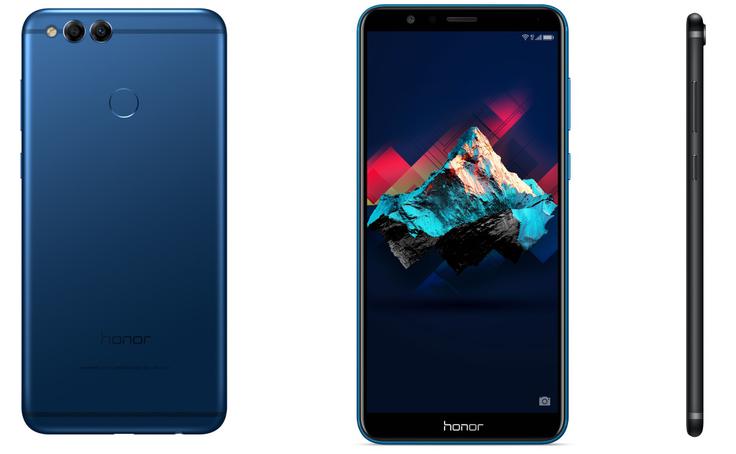 Honor 7X zadaj, spredaj in od strani | Foto: HONOR