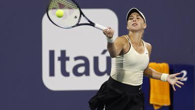 Švicarka Belinda Bencic utrpela poškodbo stegenske mišice