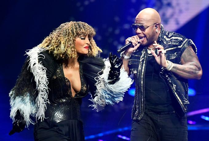 Na Evroviziji je do zdaj nastopalo že kar nekaj ameriških glasbenikov, ki pa niso zastopali ZDA. Na fotografiji raper Flo Rida, ki je lani s pevko Senhit tekmoval za San Marino. | Foto: Reuters
